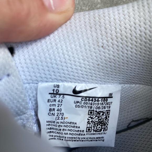 Nike court vision- womens size 10 - Picture 8 of 8